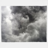 STORM CLOUDS FLEECE DEKEN (Voorkant (Horizontaal))