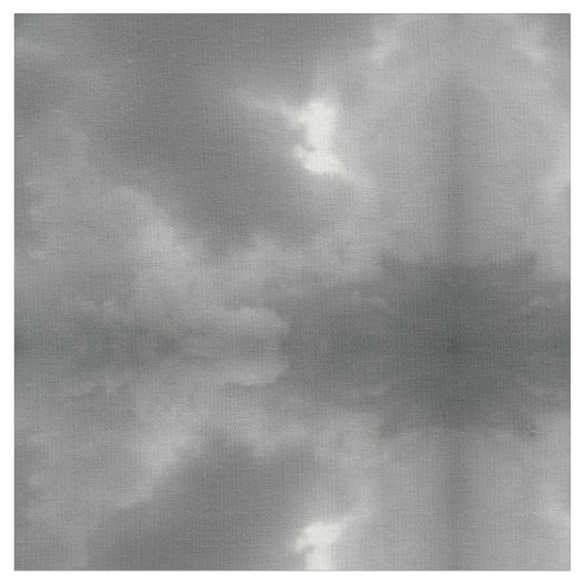 Storm Clouds Patterned Fabric Stof (Close Up)