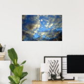 Storm Clouds Print Poster (Thuiskantoor)