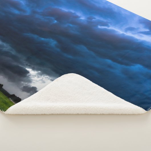 STORM CLOUDS SHERPA DEKEN (3/4)