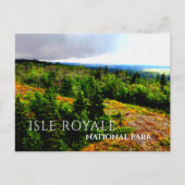 Storm Clouds, Uitzicht van Ojibway Tower Isle Roya Briefkaart (Voorkant)