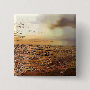 STORM CLOUDS VIERKANTE BUTTON 5,1 CM