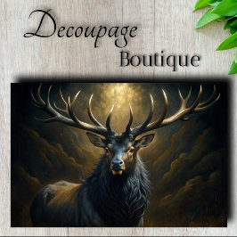 Storm Crown Decoupage Tissuepapier