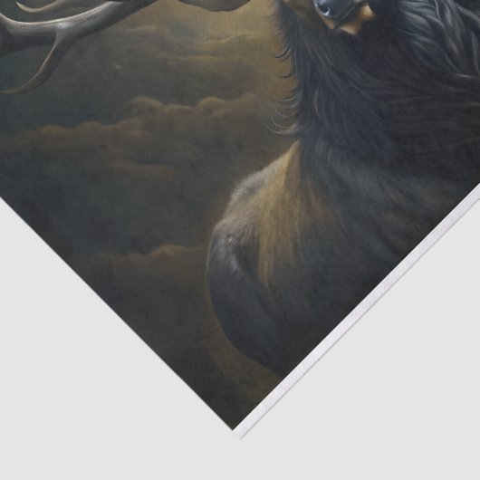 Storm Crown Decoupage Tissuepapier (Detail)