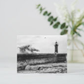 Storm dagen... briefkaart (Staand voorkant)