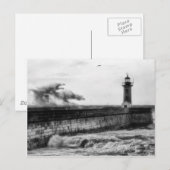 Storm dagen... briefkaart (Voorkant / Achterkant)