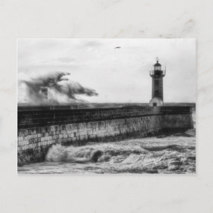 Storm dagen... briefkaart