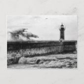 Storm dagen... briefkaart (Voorkant)