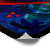 Storm danser - Haïtiaanse kunst - Zwarte kunst Poster (Hoek)