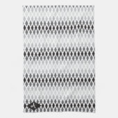 Storm Diamond Ombre Monogram Theedoek (Verticaal)
