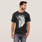 Storm die de meteoroloog Tornado achtervolgt T-shirt (Voorkant volledig)