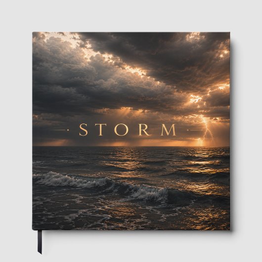 Storm - Diepe Wateren Gastenboek (Voorkant)