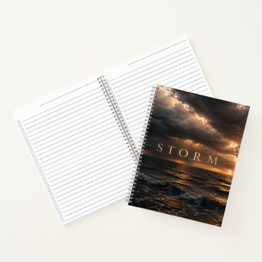 Storm - Diepe Wateren Notitieboek (Binnen)