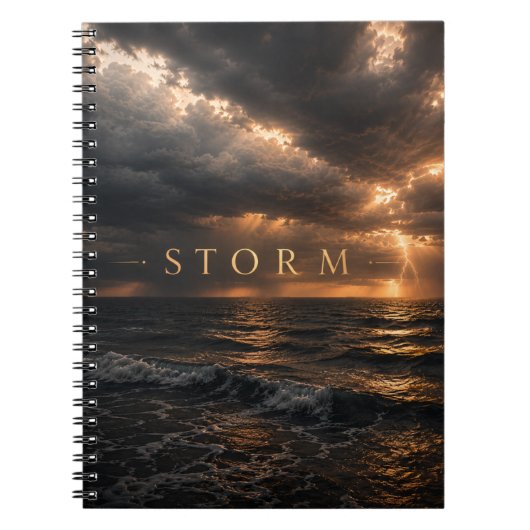 Storm - Diepe Wateren Notitieboek (Voorkant)
