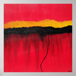 "Storm" door SHEIL Poster Print