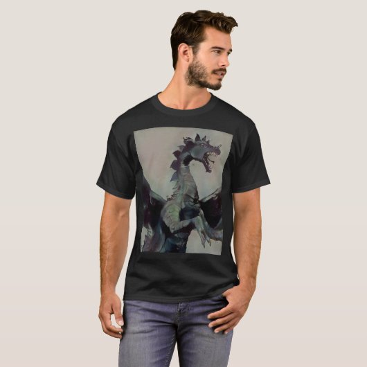 Storm Dragon T-shirt (Voorkant volledig)