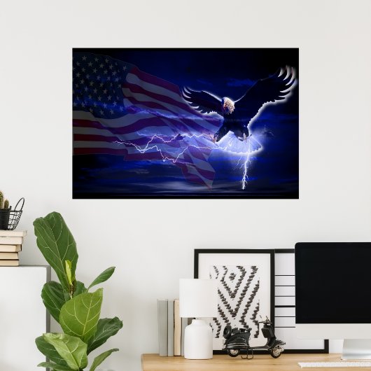 Storm Eagle Poster (Thuiskantoor)