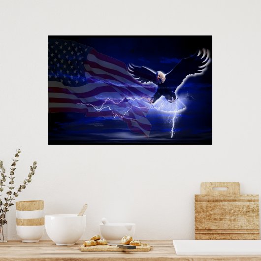 Storm Eagle Poster (Keuken)