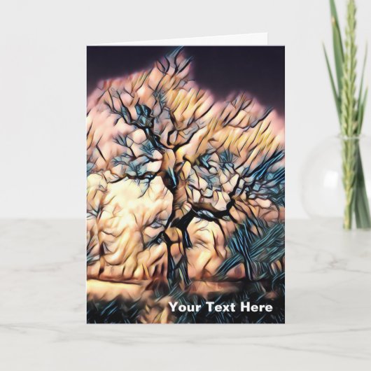 Storm Feestdagen Kaart (Voorkant)