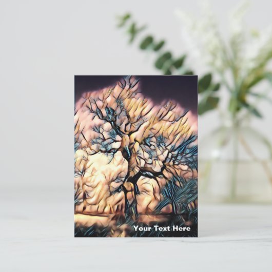 Storm Feestdagenkaart (Staand voorkant)