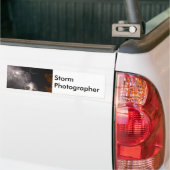 Storm Fotograaf bliksemBumpersticker Bumpersticker (Op Truck)