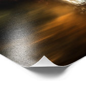 Storm fractal Art Fotouitbreiding Foto Afdruk (Hoek)