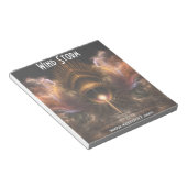 Storm fractal Art Notitieblok (Schuin)