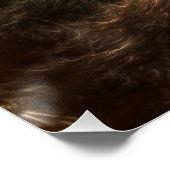 Storm fractal Art Perfect Poster (Hoek)