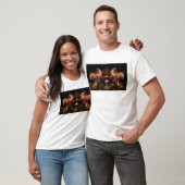 Storm fractal Art T-shirt (Unisex)