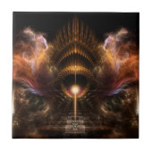 Storm fractal Art Tegel Tegeltje (Voorkant)