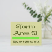 Storm Gebied 51 Briefkaart (Staand voorkant)