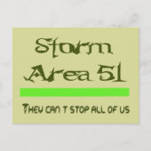 Storm Gebied 51 Briefkaart (Voorkant)