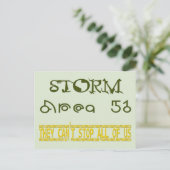Storm Gebied 51 Briefkaart (Staand voorkant)