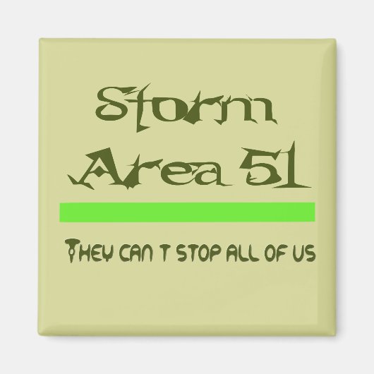 Storm Gebied 51 Magneet (Voorkant)