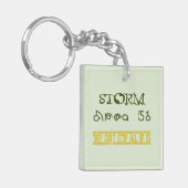 Storm Gebied 51 Sleutelhanger (Voorkant Links)