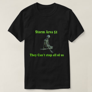 Storm gebied 51 t-shirt