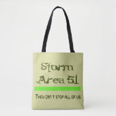 Storm Gebied 51 Tote Bag (Voorkant)