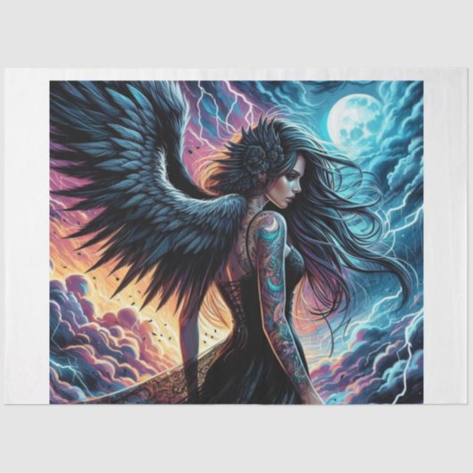 Storm Girl Tissuepapier (Voorkant)