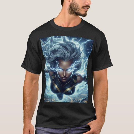 Storm – Goddess of Thunder T-shirt (Voorkant)