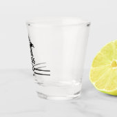 Storm Grey Stegosaurus Spiked Dinosaur Shot Glas (Rechts)