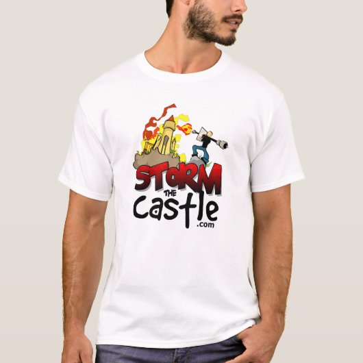 Storm het Castle DragonSlayer T-shirt (Voorkant)
