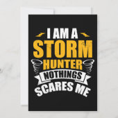 Storm Hunter Design voor Tornado Hunter Storm Spot Kaart (Achterkant)