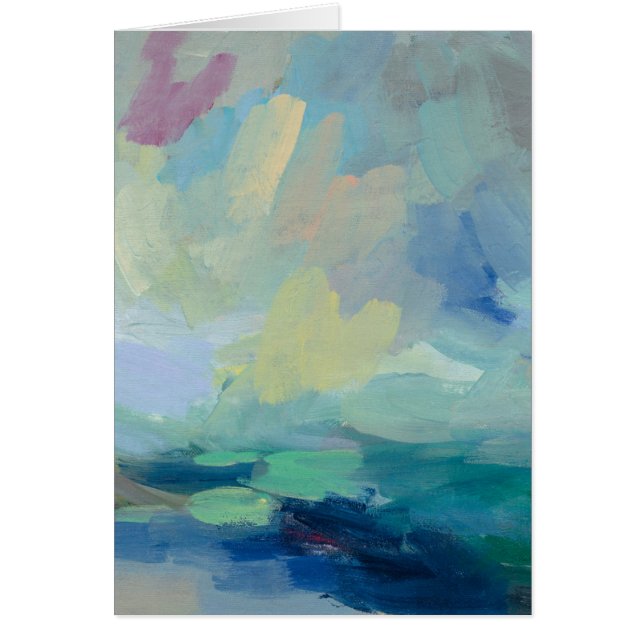 Storm I Abstract afdrukken | Silvia Vassileva (Voorkant)