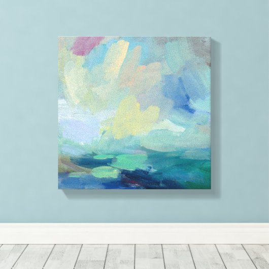 Storm I Abstract afdrukken | Silvia Vassileva (Insitu (Houten vloer))