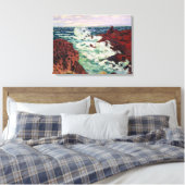 Storm in Agay, 1895 Canvas Afdruk (Insitu (Slaapkamer))