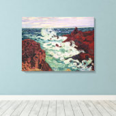 Storm in Agay, 1895 Canvas Afdruk (Insitu (Houten vloer))