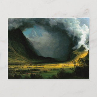 Storm in de bergen briefkaart