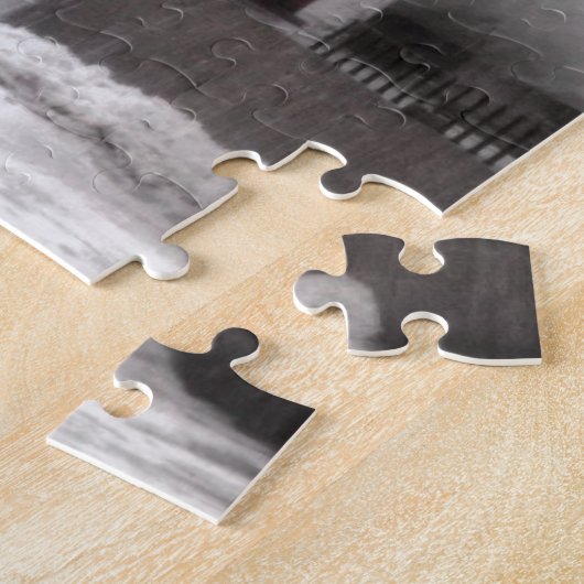 Storm in de vuurtoren legpuzzel (Zijkant)