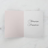 Storm in Doorway Denken aan jou Kaart (Binnen)