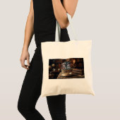 Storm in een glas water tote bag (Voorkant (product))